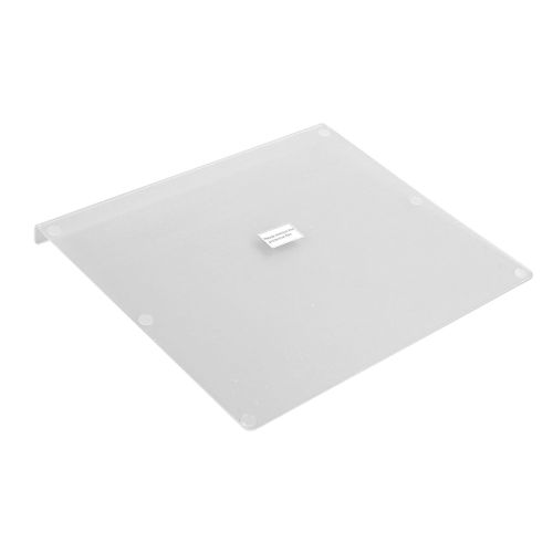 Acrylic Cutting Board Transparent Cooking Chopping Board Non Slip Clear Kitchen Cutting Board for Fruit Vegetable 400x330mm / 15.7x13in (Include